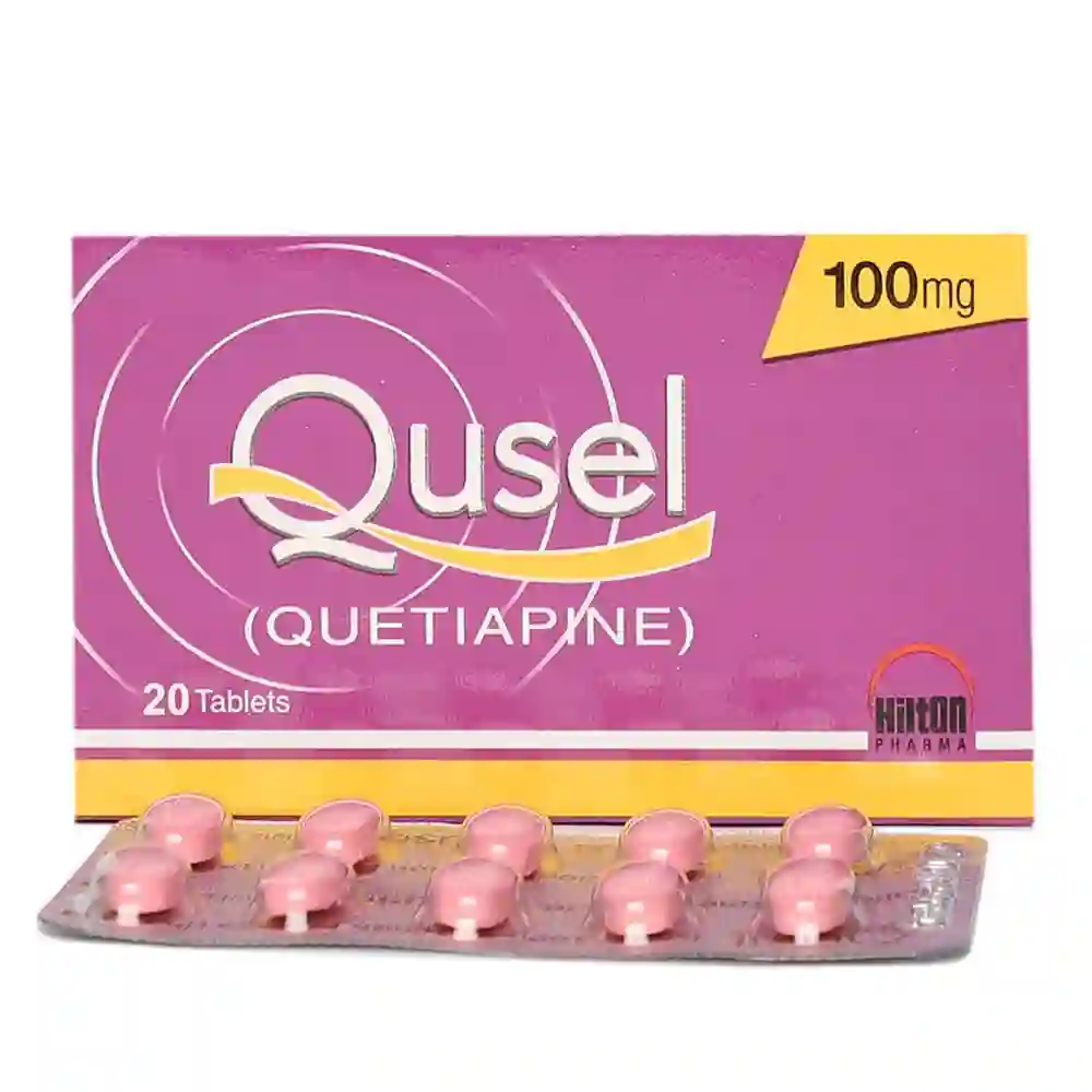 QUSEL 100MG TAB 10x2