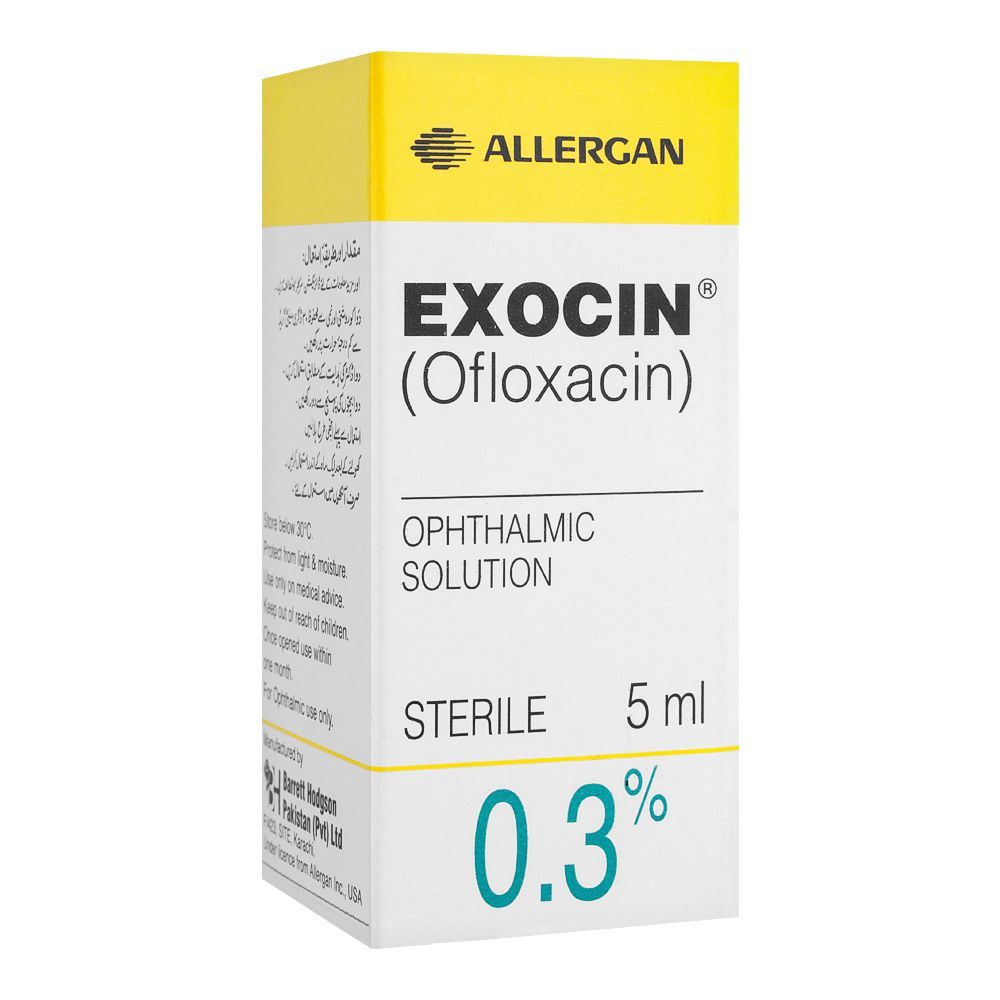 EXOCIN EYE DROP 5ML 1'S