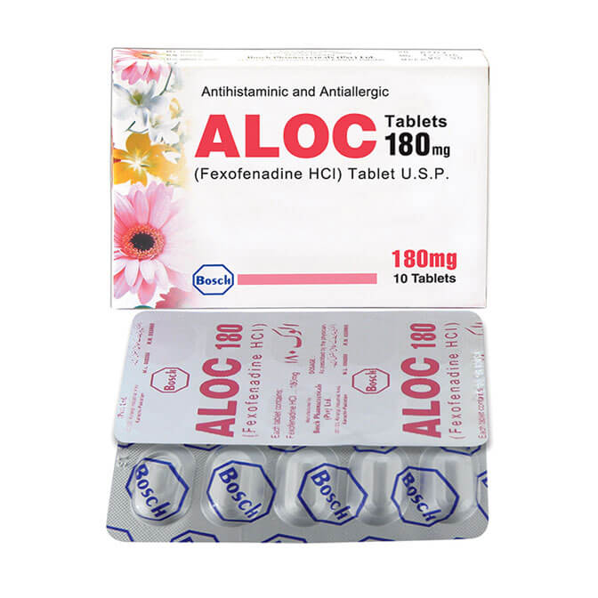 ALOC TAB 180 MG 10'S