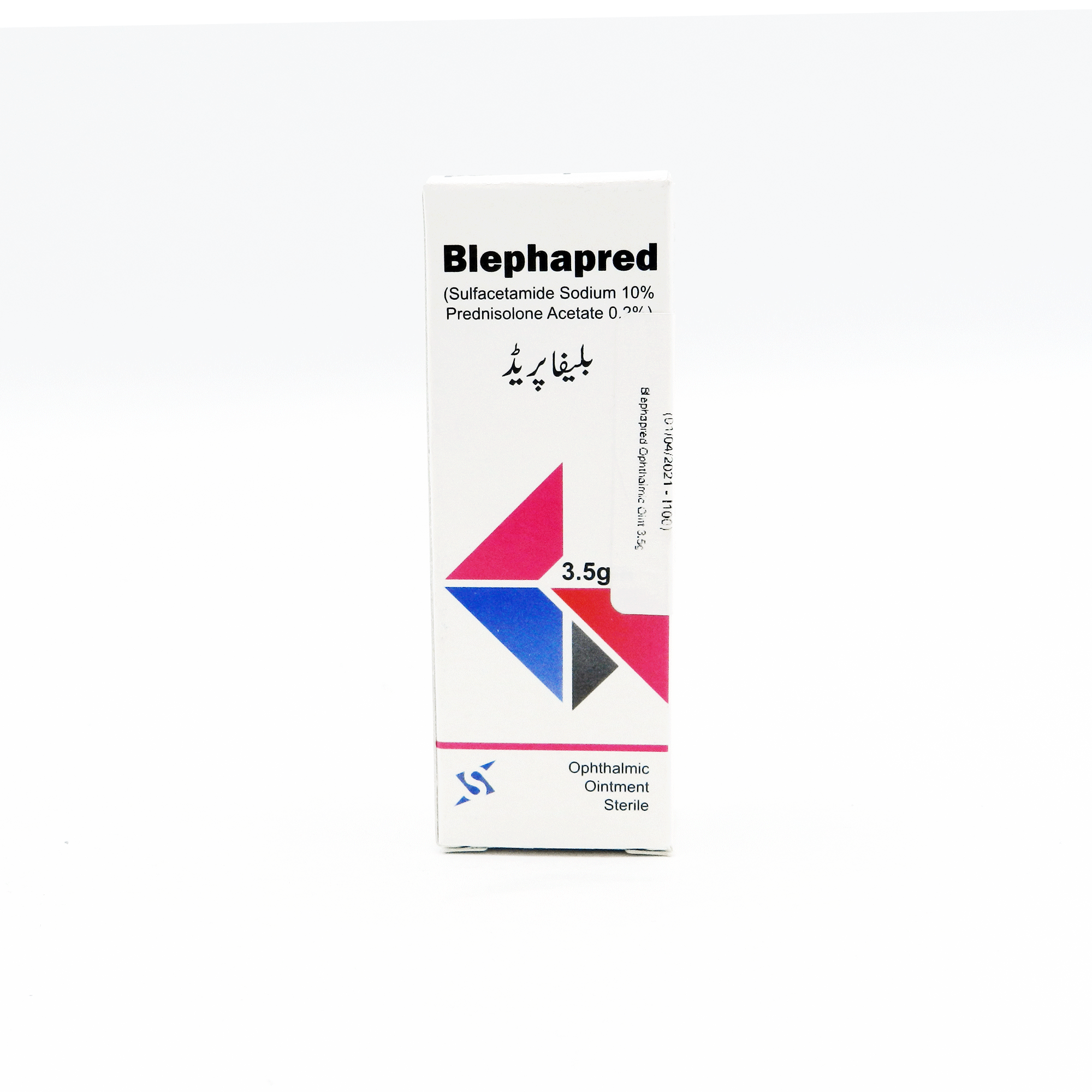 BLEPHAPRED EYE OINT 3.5GM