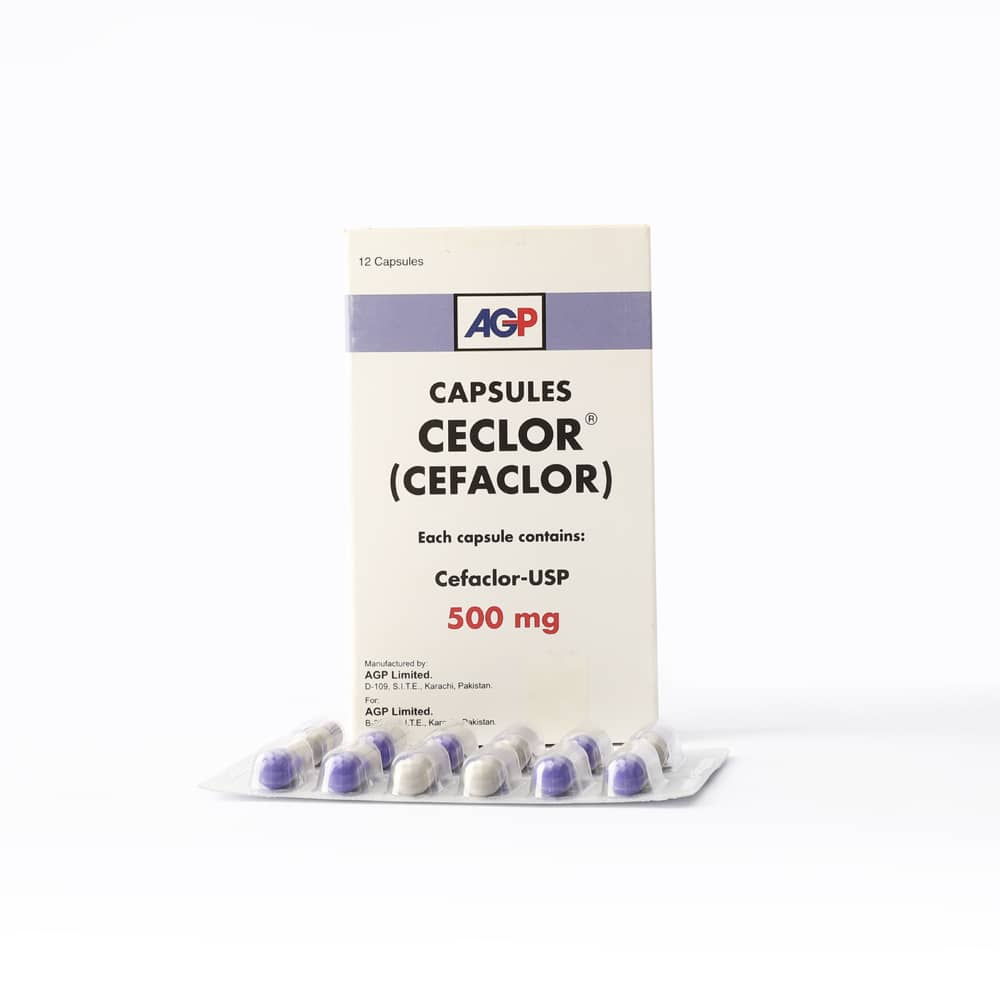 CECLOR 500MG CAP 12'S