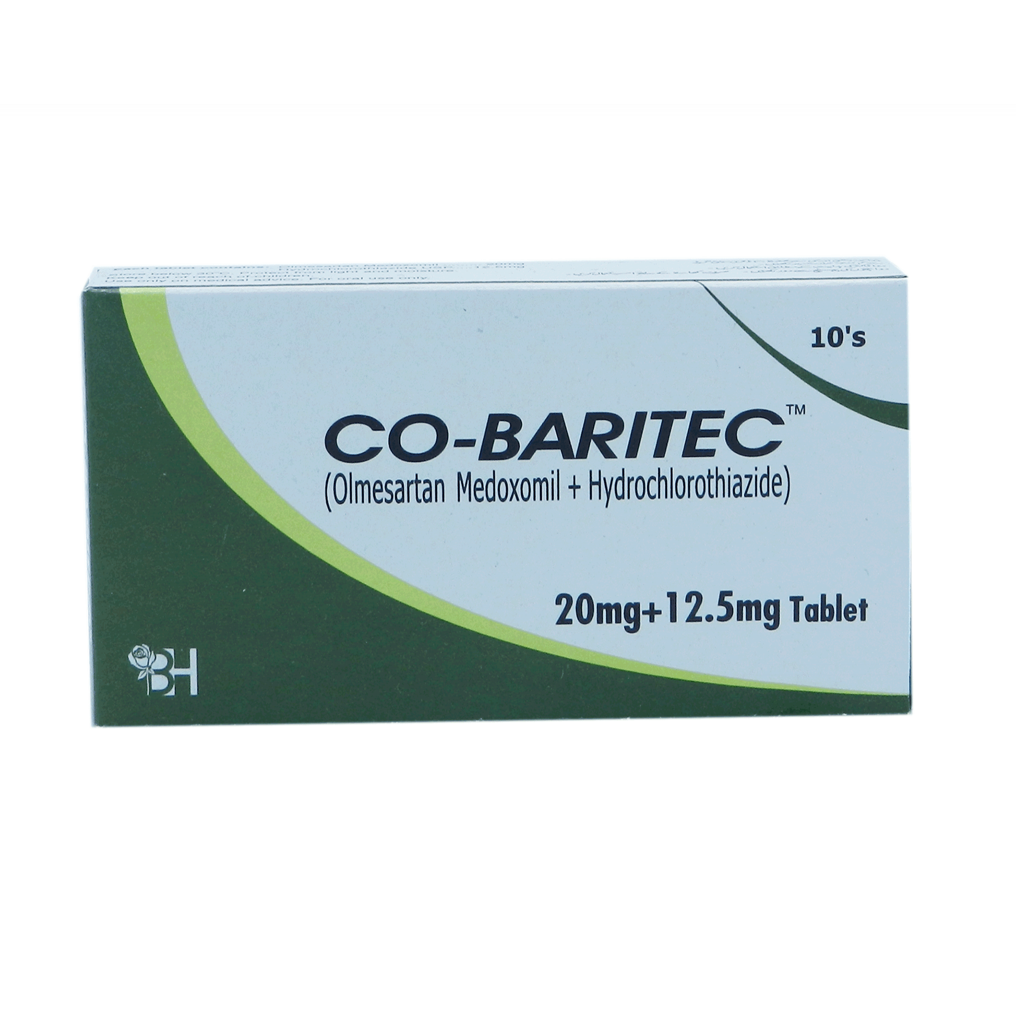 CO-BARITEC 20MG+12.5MG 10S