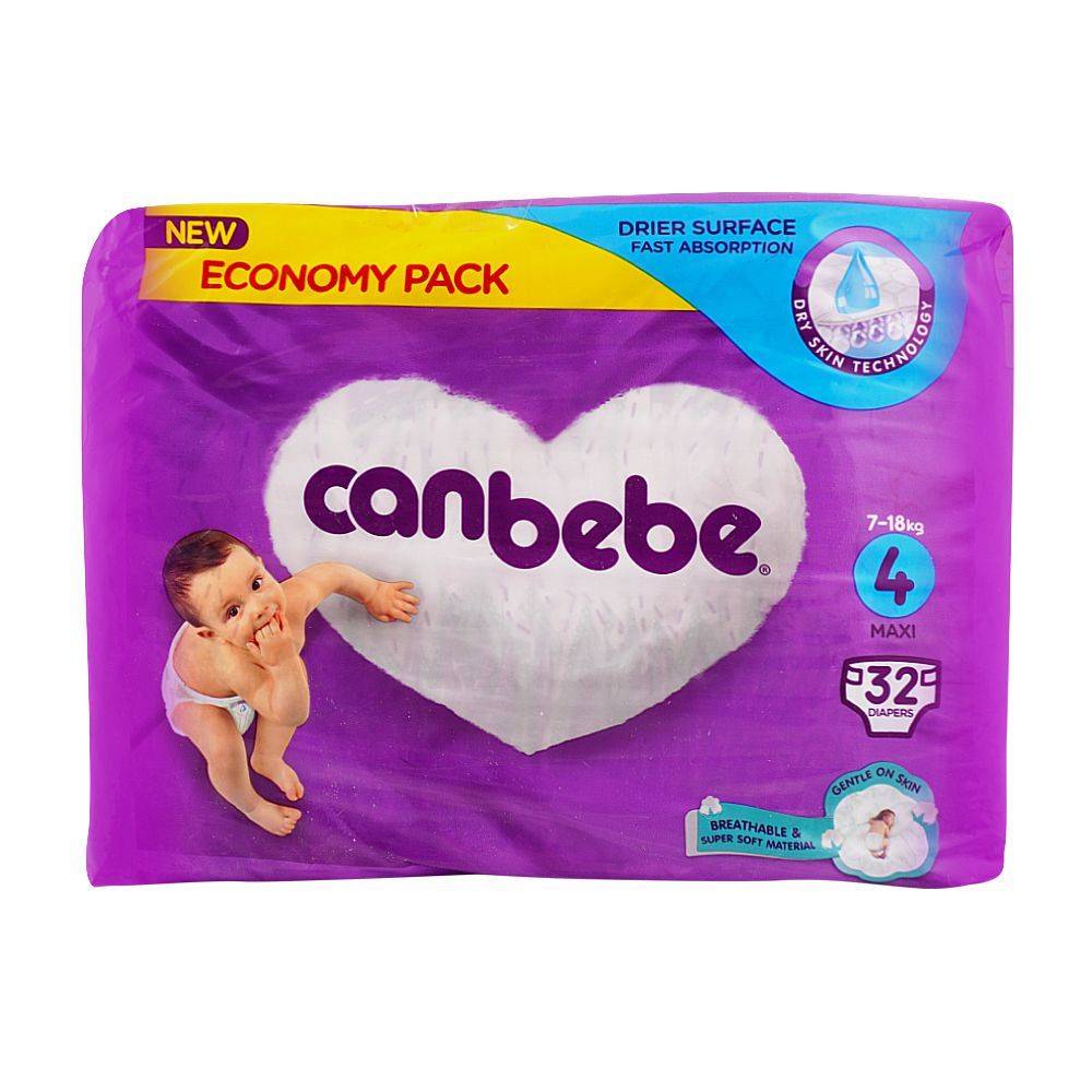 CANBEBE DIAPERS #4 32S