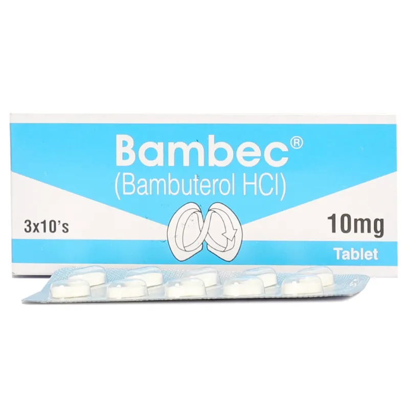 BAMBEC TAB 10MG 3X10S