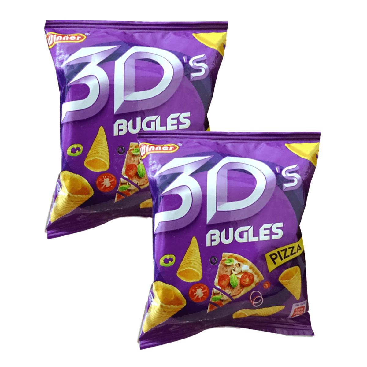 WINNER 3D BUGLES PIZZA  30RS X36