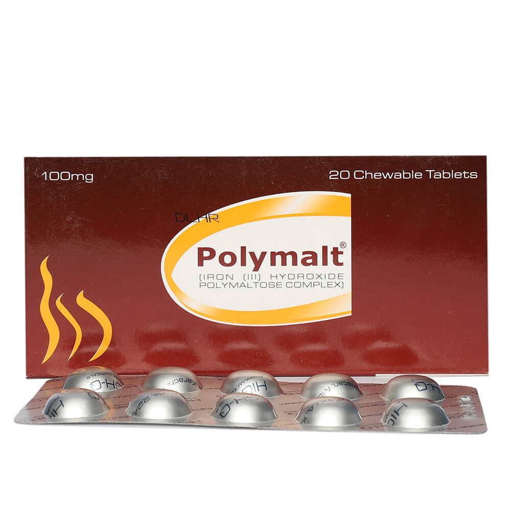 POLYMALT 100MG CHEW TAB 10x2