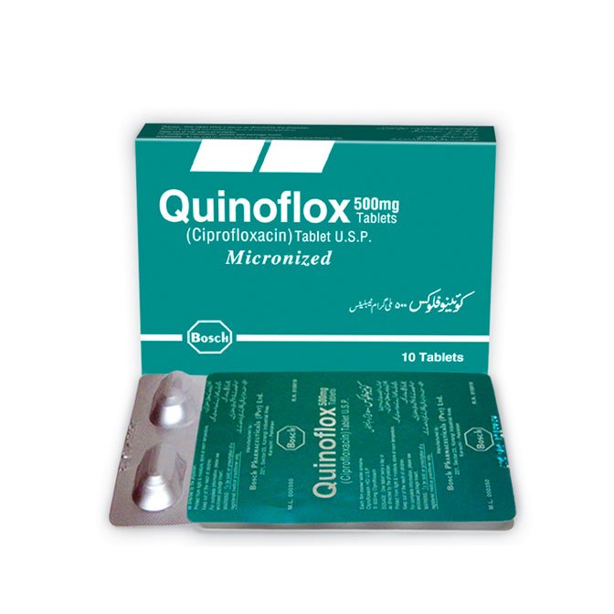 QUINOFLOX TAB 500 MG 2X5'S