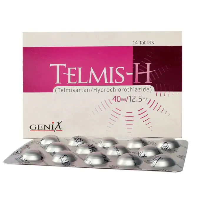 TELMIS-H 40/12.5 MG TAB 14'S