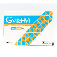 GVIA-M 50/850MG TAB 7x2 