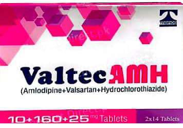 VALTEC AMH 10+160+25MG TAB 28'S