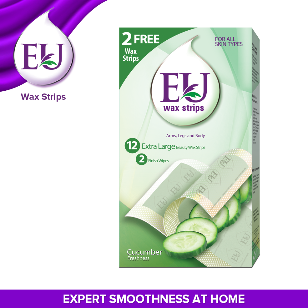 EU WAX STRIP STRIPS CUCUMBER 12-2