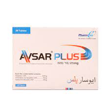 AVSAR PLUS 320/10/25MG TAB 7x4'S