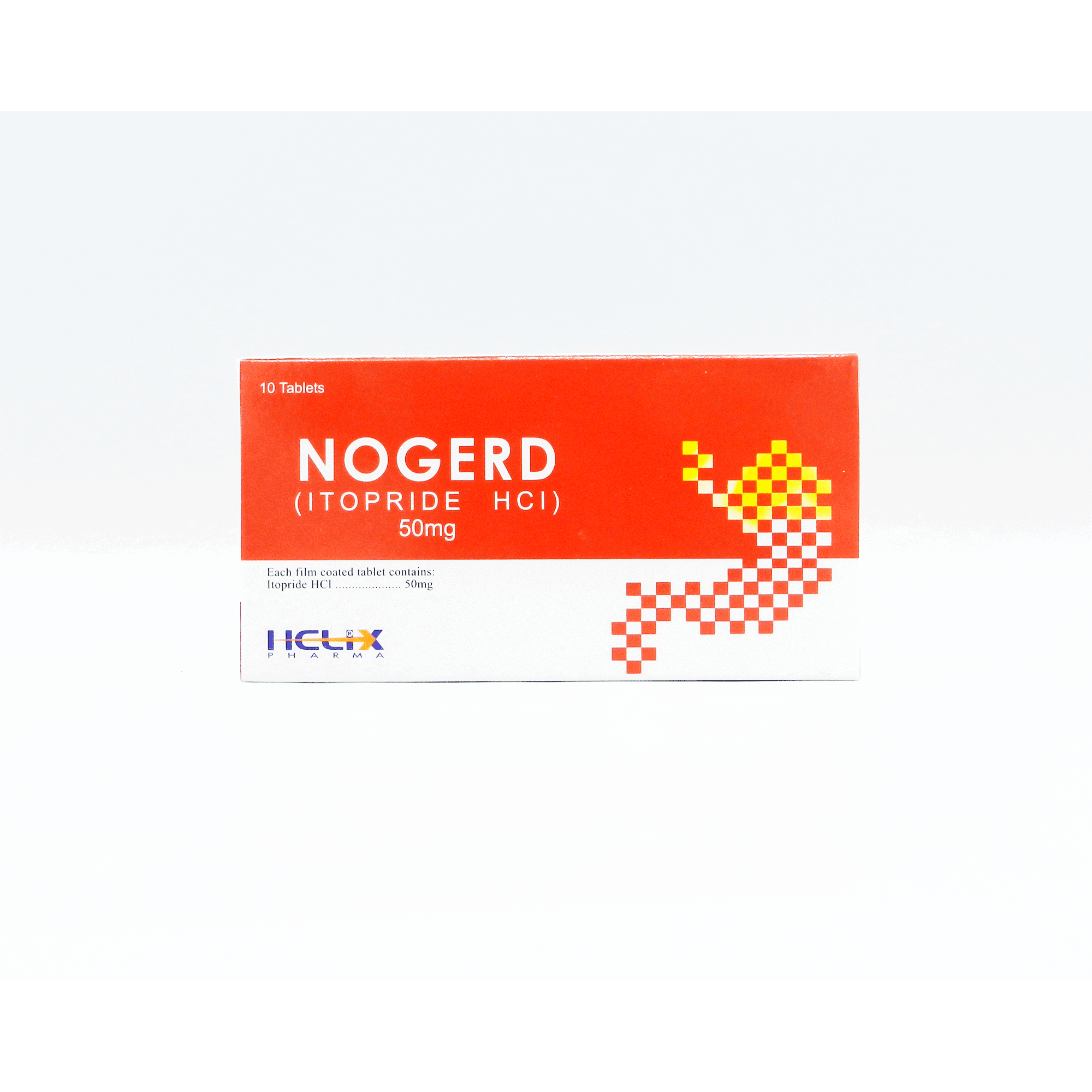 NOGERD 50MG TAB 10'S