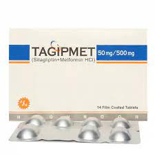 TAGIPMET 50/500 MG TAB 7x2