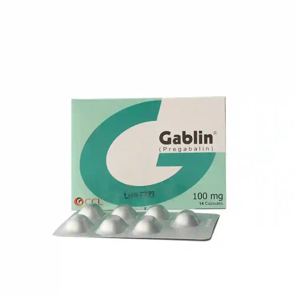 GABLIN 100MG CAP 7x2