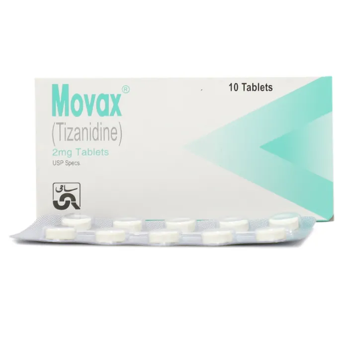 MOVAX TAB 2MG 20'S