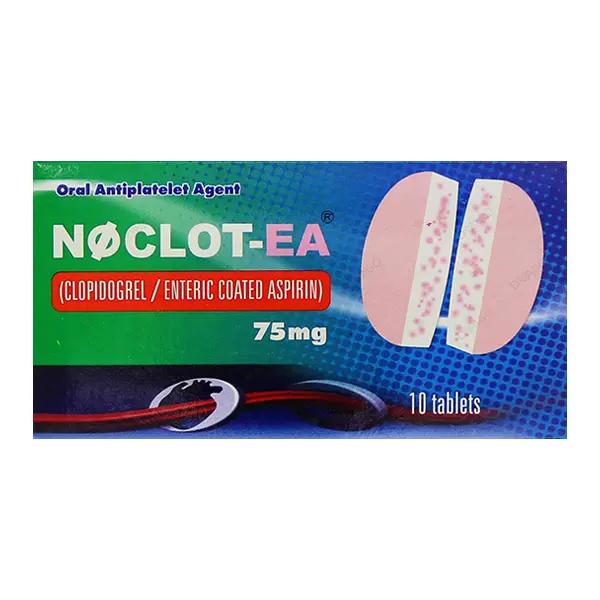 NOCLOT-EA TAB 75/75 MG 10'S