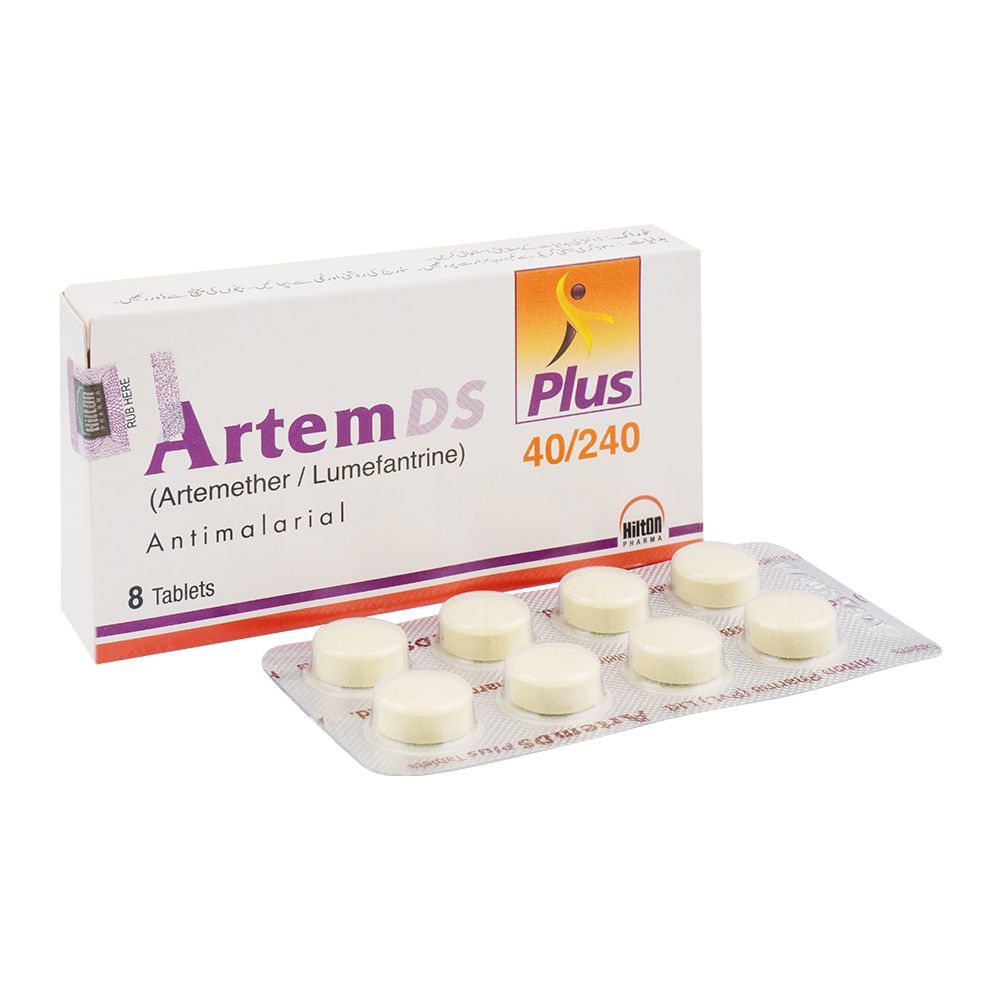 ARTEM DS PLUS TAB 40/240 MG 8'S