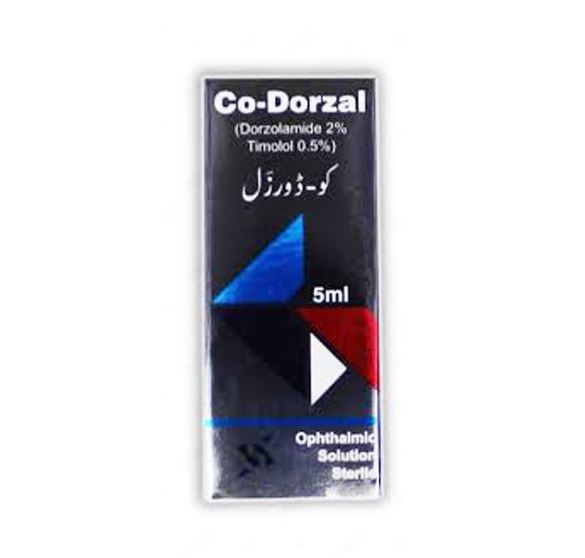 CO DORZAL EYE DROP 5ML 1S