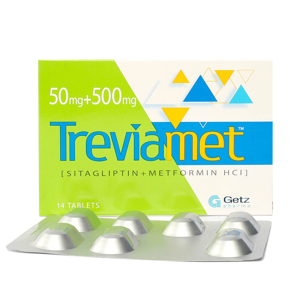 TREVIAMET TAB 50/500 MG 7x4