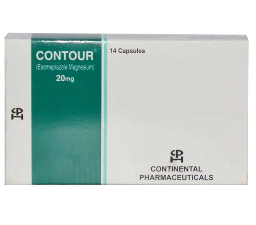 CONTOUR 20 MG CAP 14S