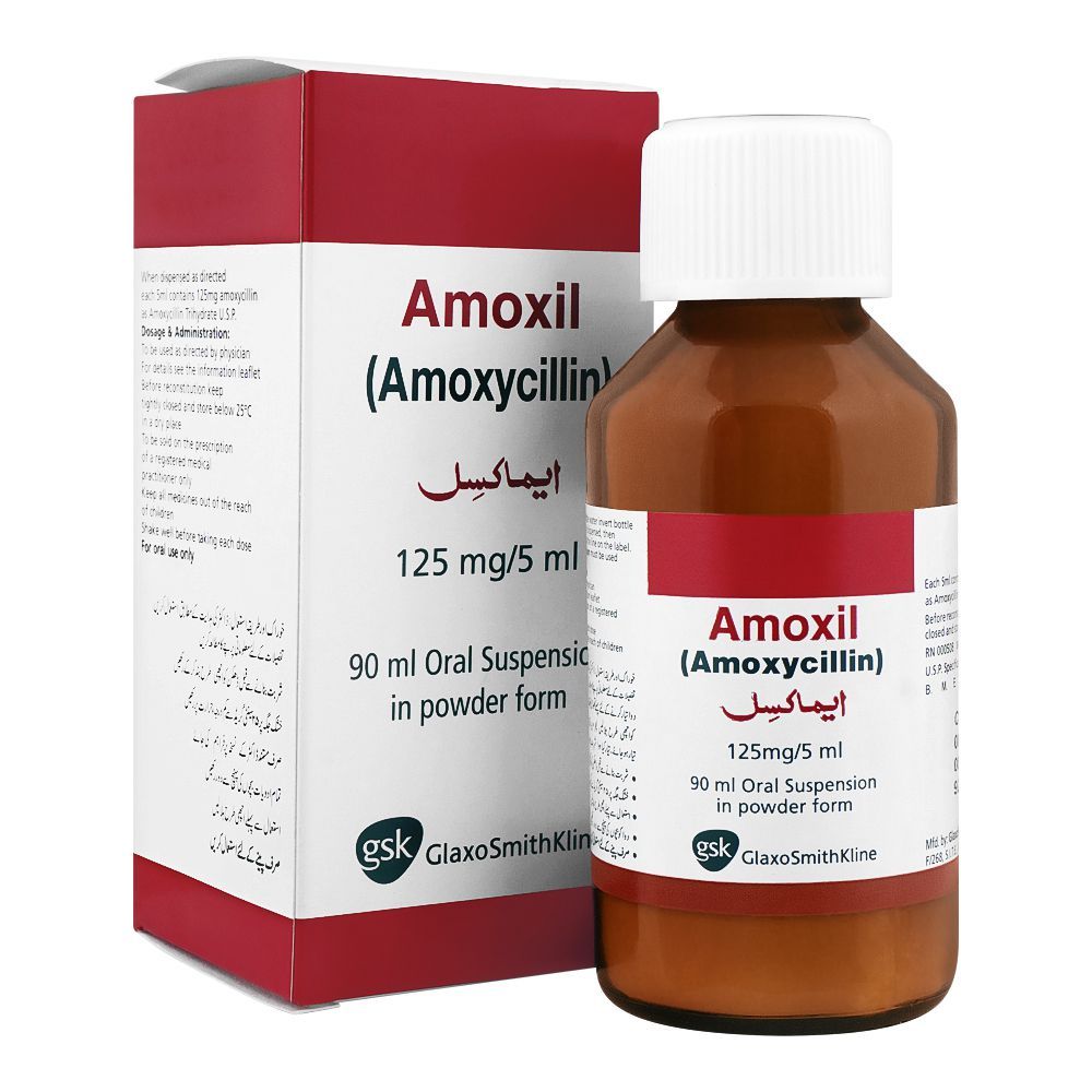 AMOXIL 125 SYP 90ML 1'S