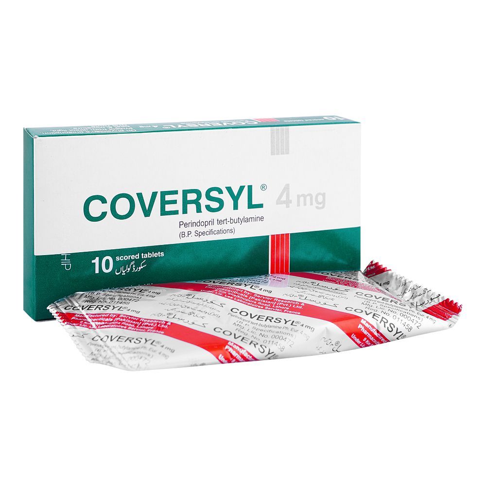 COVERSYL 4MG TAB 10'S