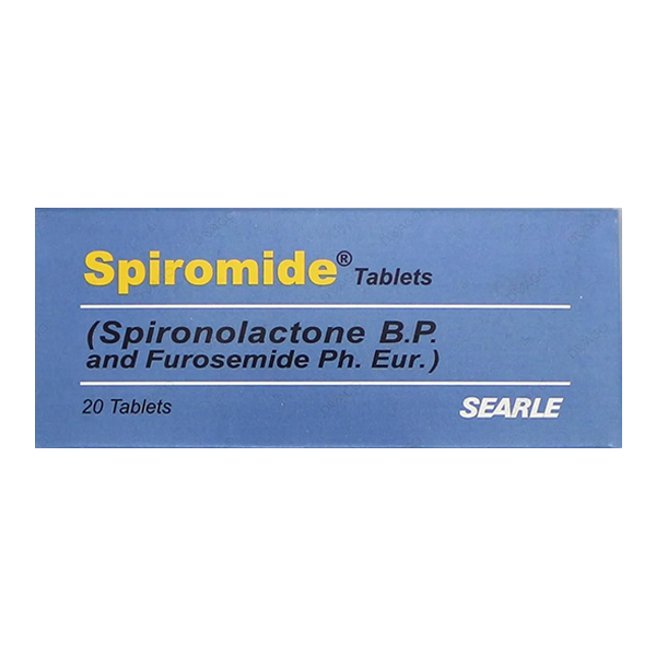 SPIROMIDE TAB 20 MG 20'S