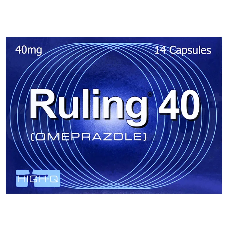 RULING CAP 40 MG 7X2'S