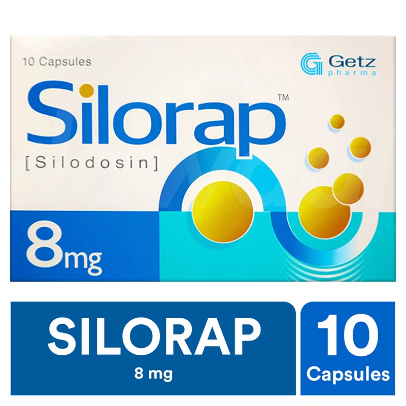 SILORAP 8MG CAP 20'S