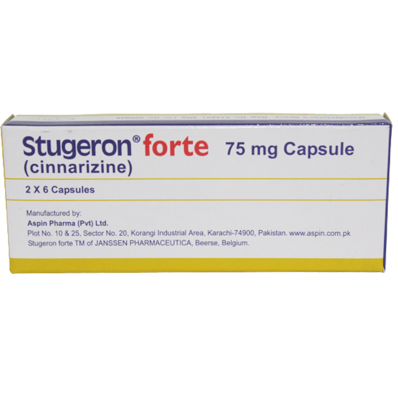 STUGERON FORTE 75MG 6x2