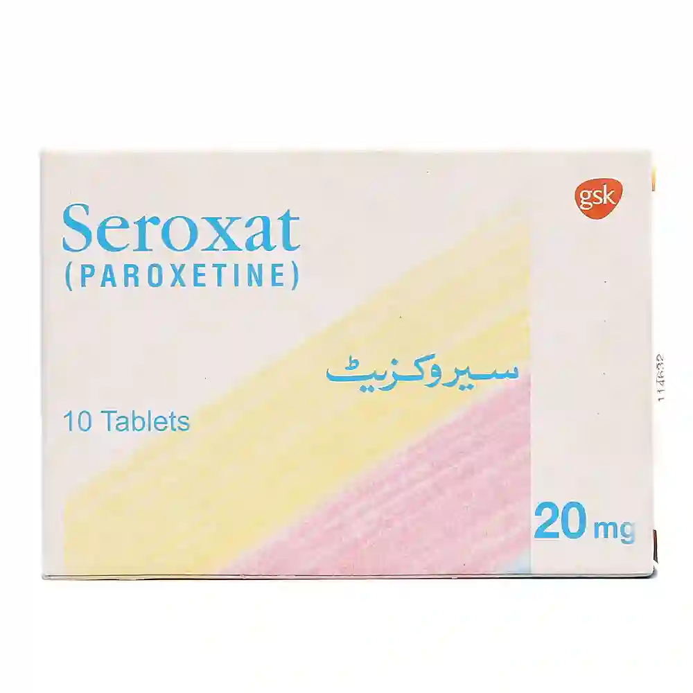 SEROXAT TAB 20 MG 10'S