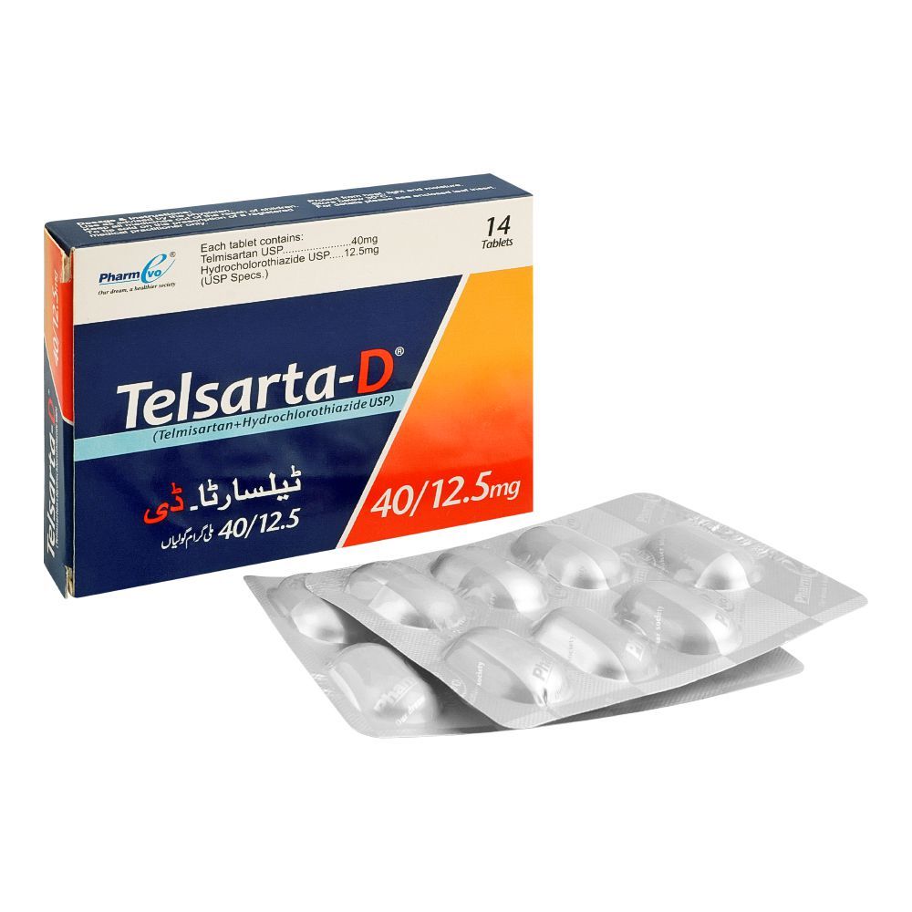 TELSARTA D TAB 40/12.5 MG 7x2'S