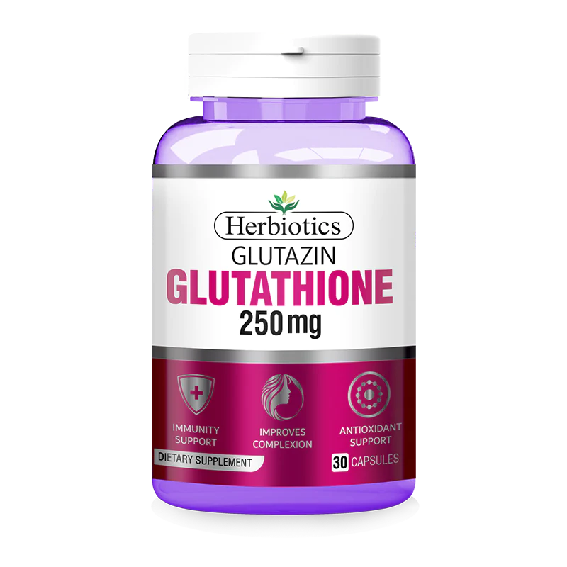 HERBIOTICS GLUTATHIONE 250MG 30S 