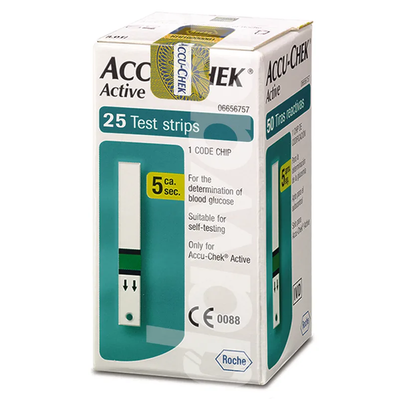 ACCU-CHECK ACTIVE STRIPS 25'S