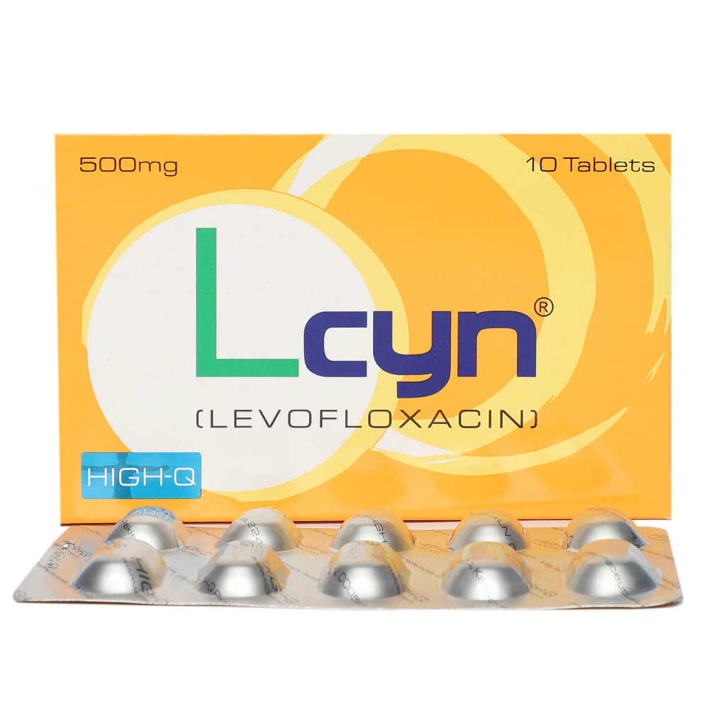 LCYN TAB 500 MG 10'S