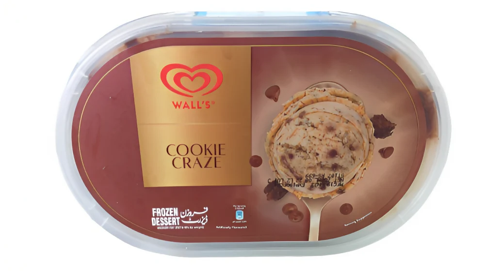 WALLS COOKIE CRAZE  TUB 750ML