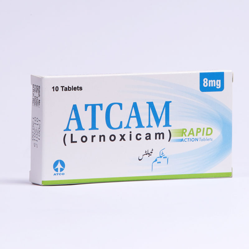 ATCAM 8MG TAB 10S