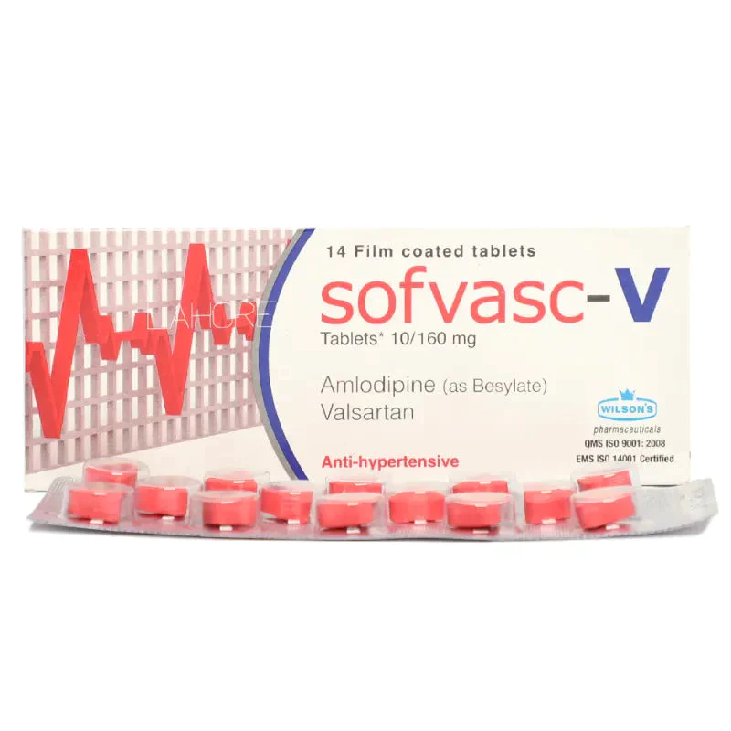 SOFVASC-V TAB 10/160 MG 14'S