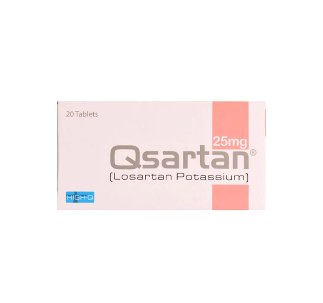 QSARTAN 25MG TAB 10X2'S