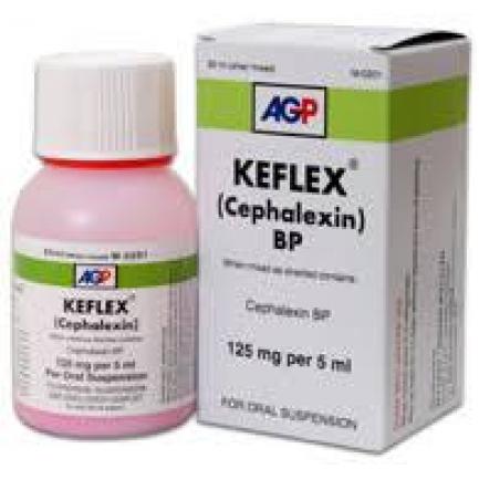 KEFLEX 125MG 60ML SYP 1'S