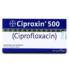 CIPROXIN TAB 500 MG 10'S