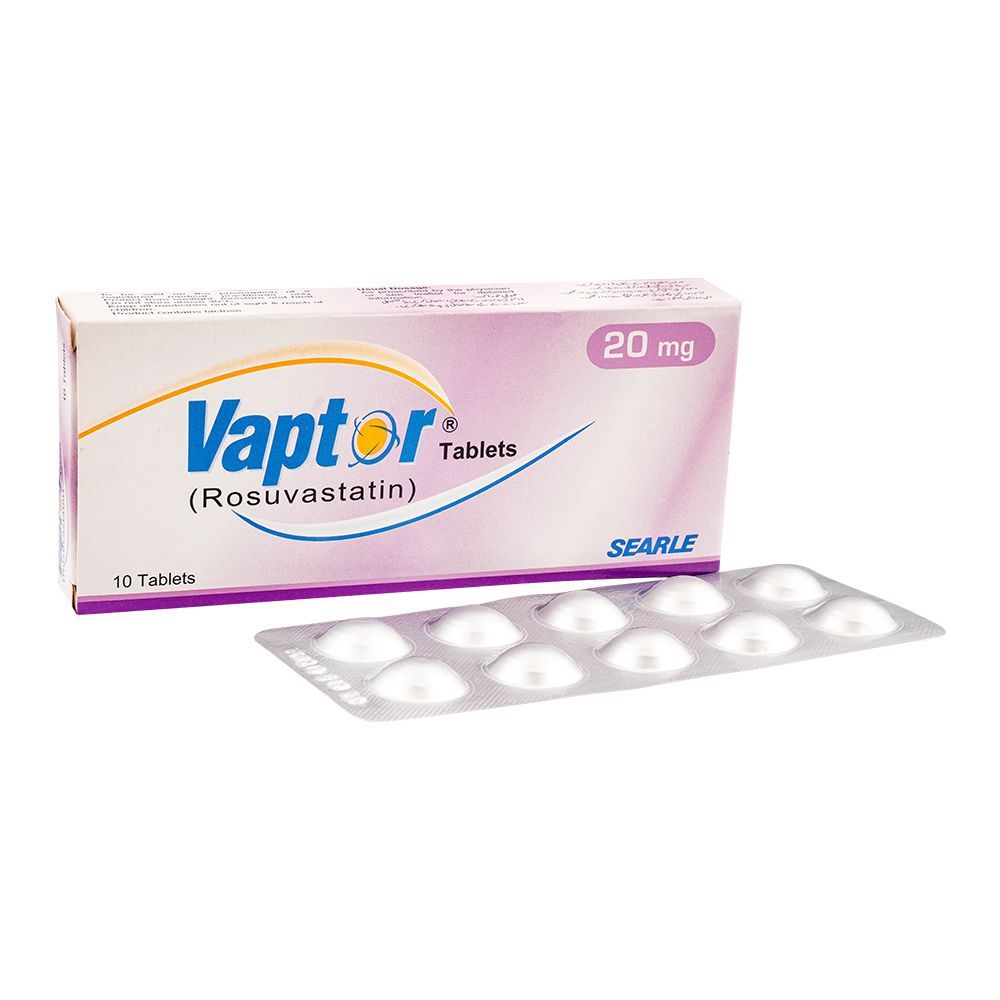 VAPTOR TAB 20 MG 10S