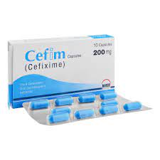 CEFIM CAP 200 MG 10'S