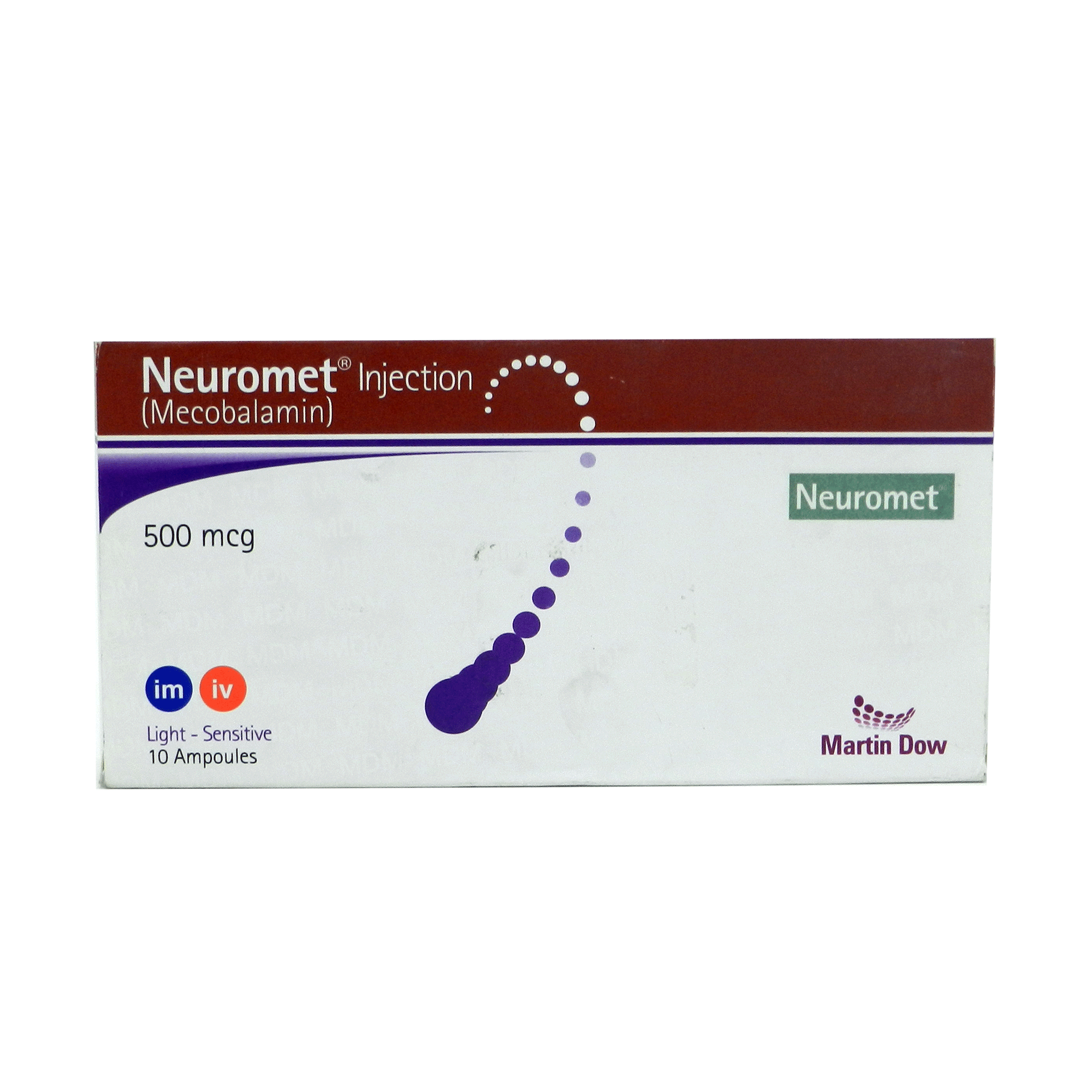 NEUROMET INJ 10 AMP