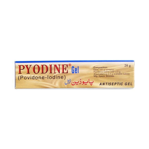 PYODINE TOPICAL GEL 0.5   GM 1S