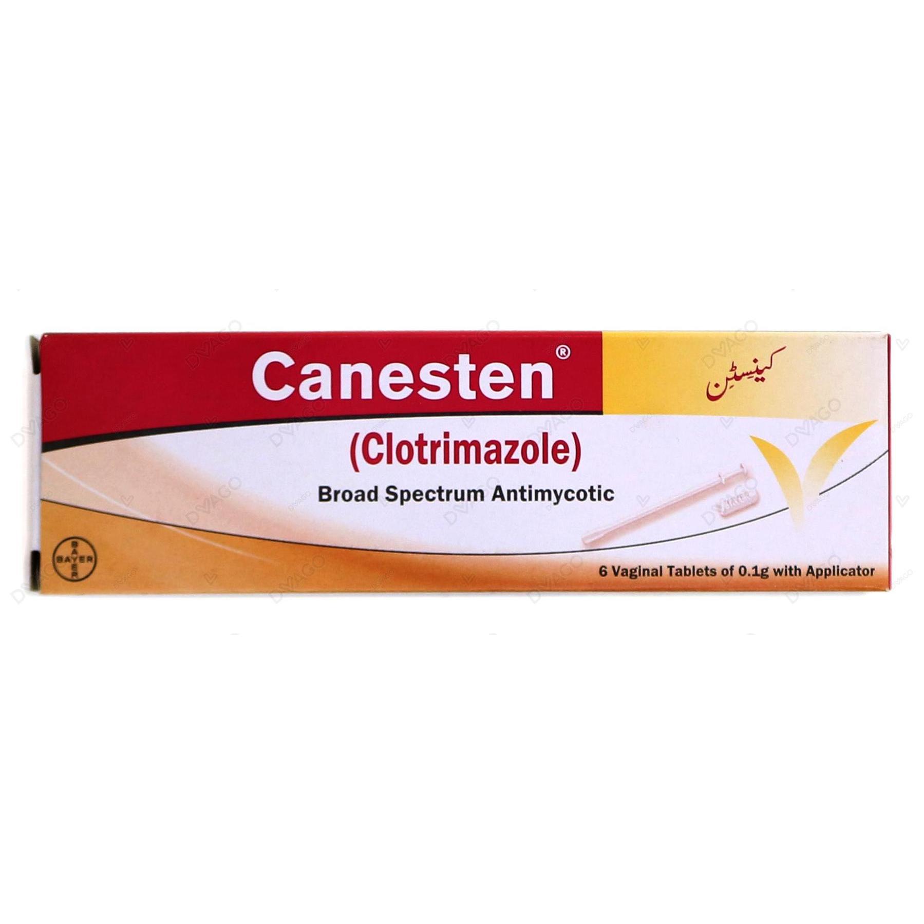 CANESTEN 6 VAGINAL 0.1MG TAB 6'S