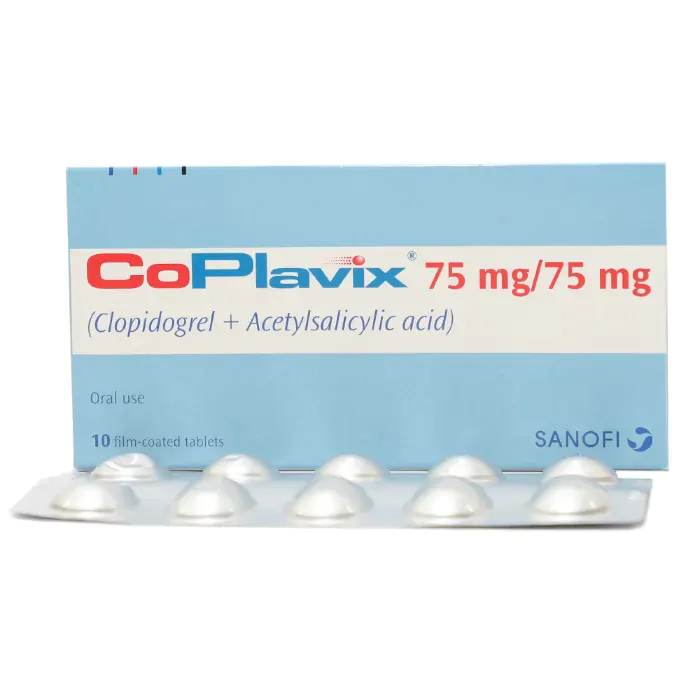 CO-PLAVIX 75/75 10S