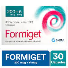 FORMIGET 200MCG/6MCG CAP 10X3'S