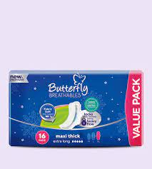 BUTTERFLY BREATHABLES MAXI THICK XL 16S